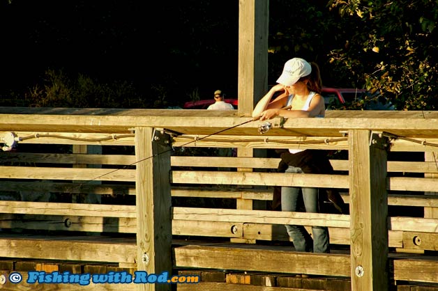 Fishing at No. 2 Road Pier in Richmond BC